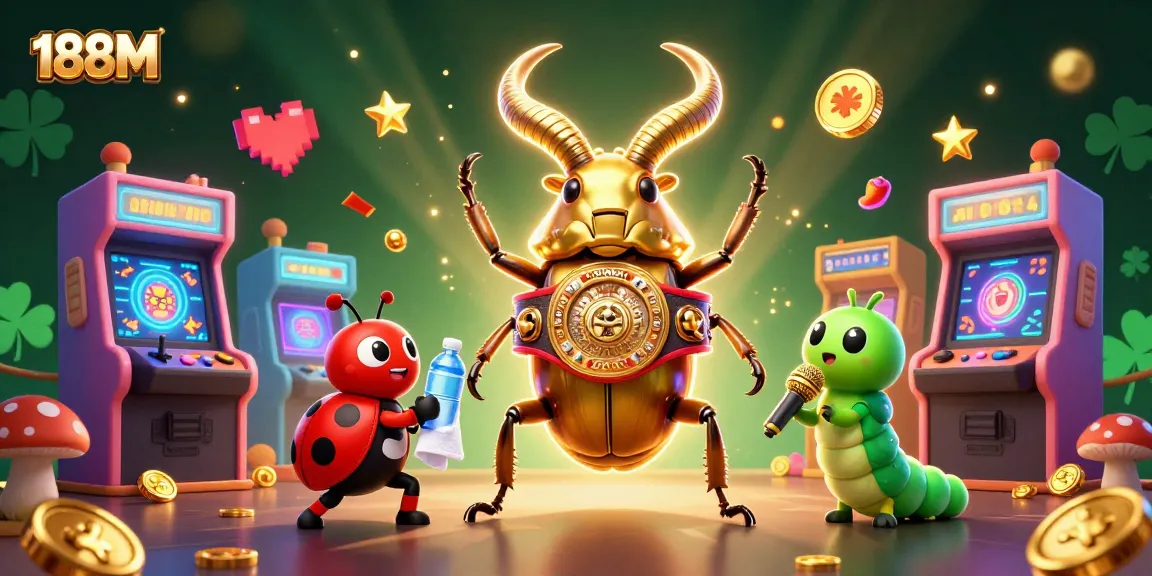 Experience thrilling gameplay at 188M with lively casino elements and vibrant characters.
