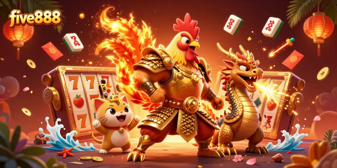 Engage in exciting gaming adventures with five888 featuring animated characters and rich slot elements.