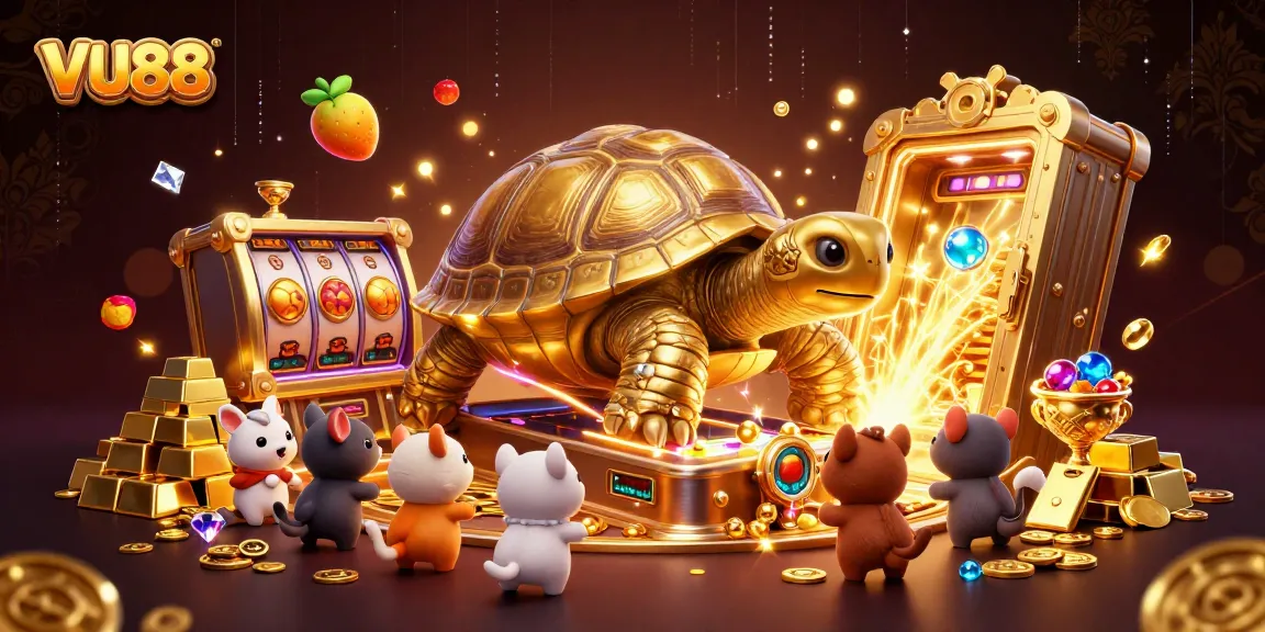 Engage with the exciting slots and jackpots at VU88's vibrant casino scene full of treasures.