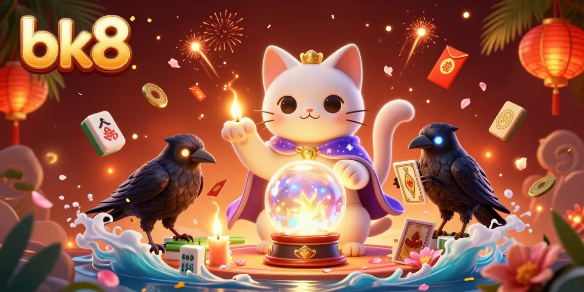 Engage with thrilling jackpots and unique games at BK8 casino, featuring vibrant and mystical 3D elements.