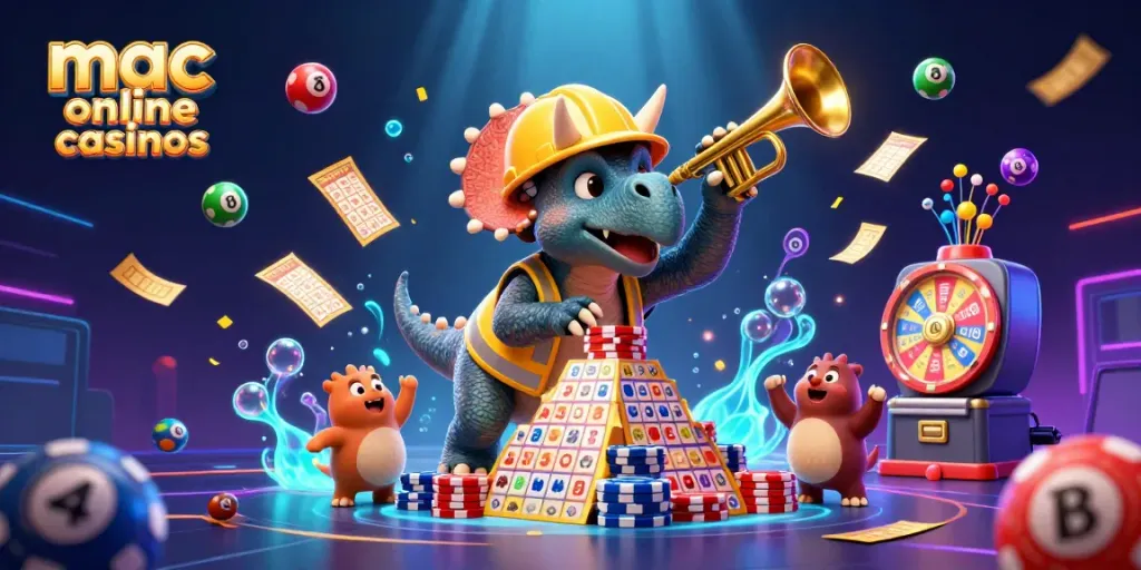 Enjoy thrilling games at mac online casinos featuring lively characters and vibrant gambling elements!