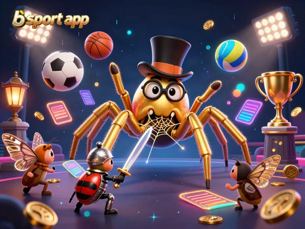 Experience the excitement of betting with the bsport app, depicted in a vibrant casino scene.