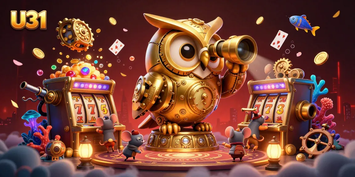 Experience the thrilling U31 casino scene with vibrant characters and dynamic game elements.