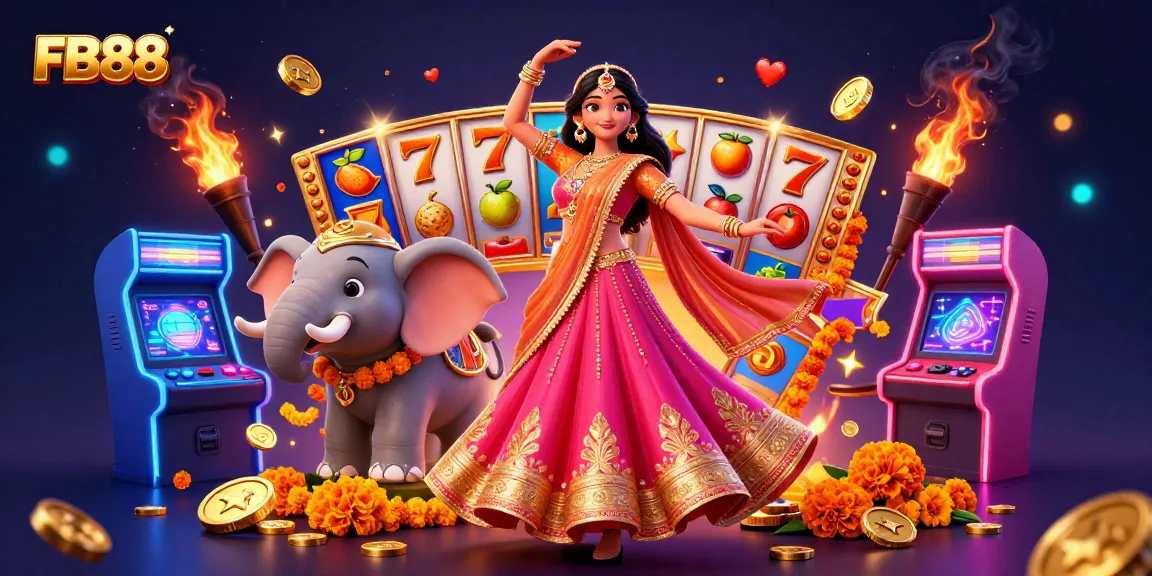 Experience thrilling moments with FB88 slots, featuring vibrant symbols and a winning atmosphere.