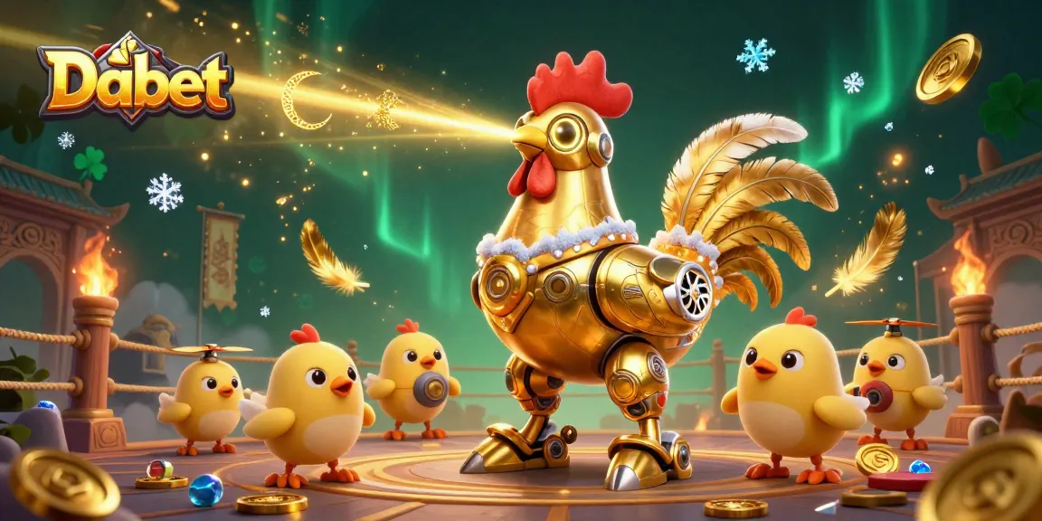Dabet casino experience with retro-futuristic characters and dynamic betting elements engaging gamblers