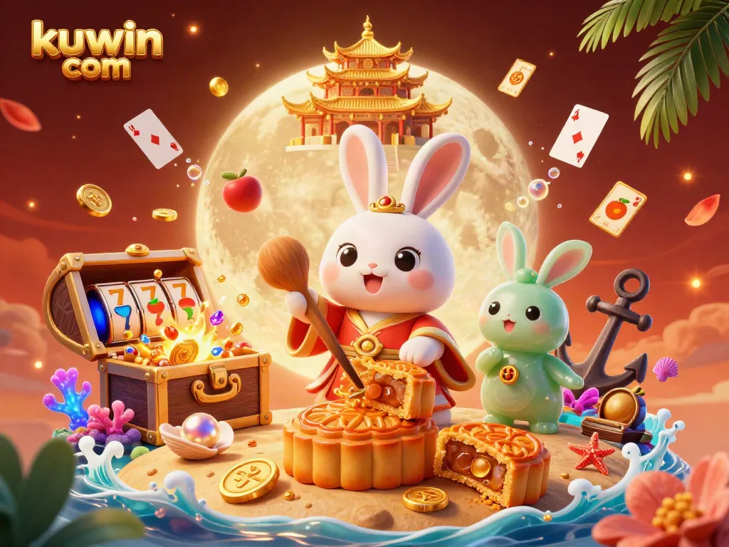 Experience exciting gameplay at kuwin com with our vibrant casino-inspired scene filled with fun elements and characters.