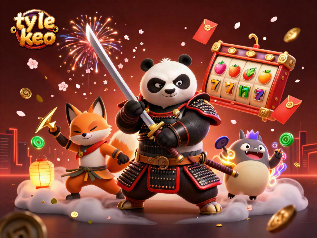 Engage with the ty le keo thrilling world of slots featuring a samurai panda and ninja fox.