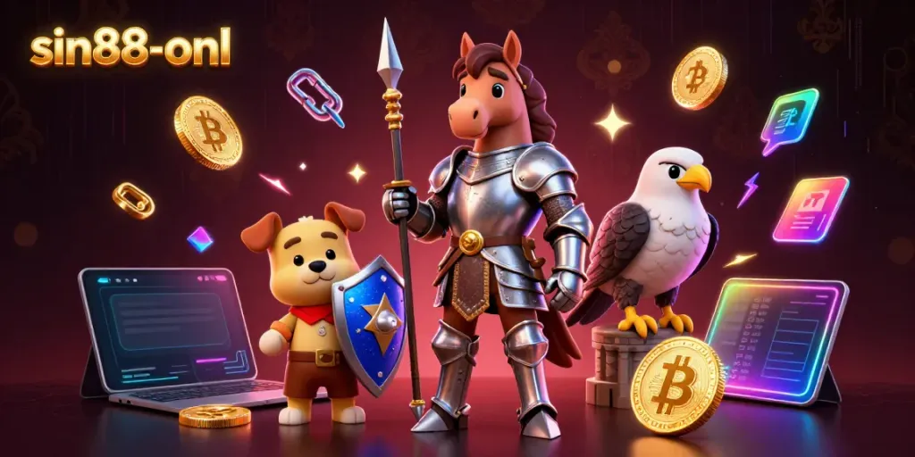 Experience thrilling gameplay at sin88-onl with dynamic characters in a captivating casino scene.