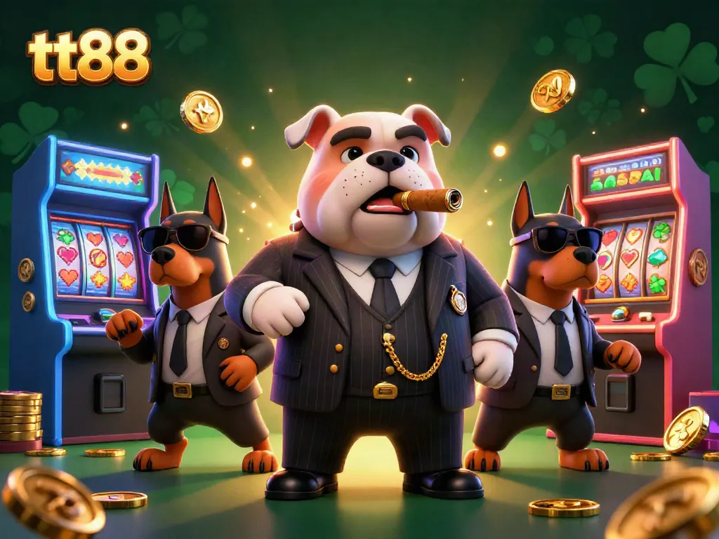 Experience excitement with tt88 in a packed casino scene highlighting slots and gaming elements.