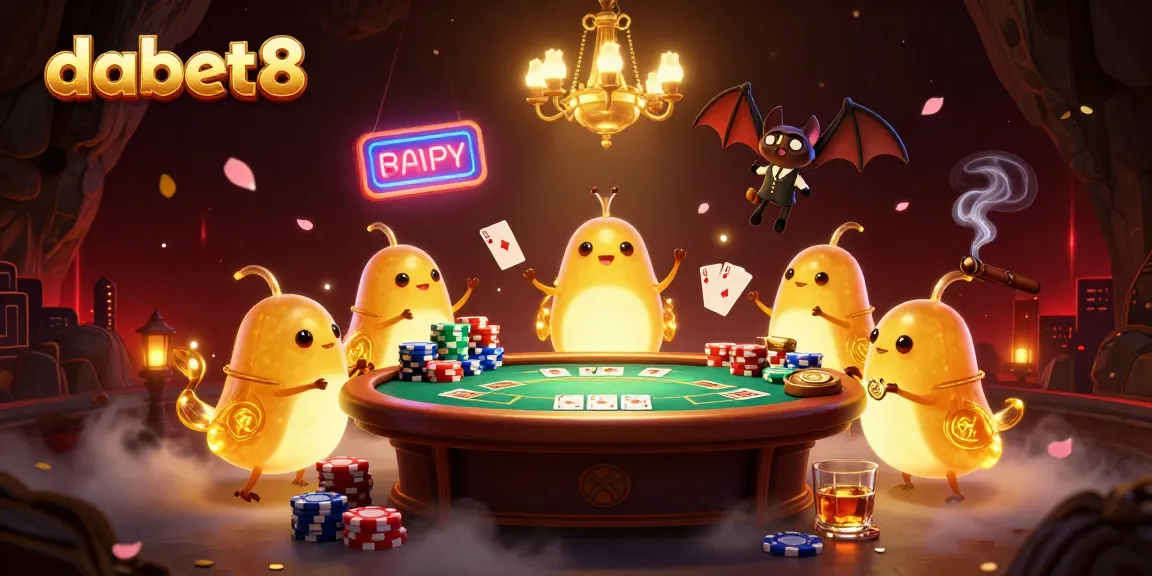 Experience thrilling gameplay at dabet8 with vibrant visuals from a lively casino scene.