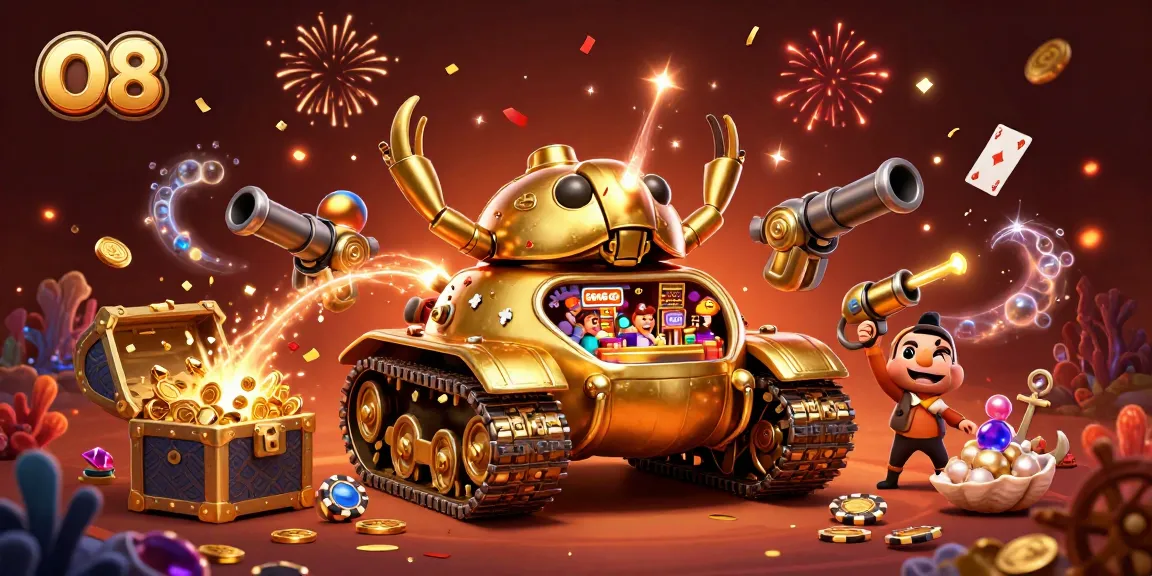 Experience thrilling gaming with O8's unique 3D casino scene filled with vibrant action.