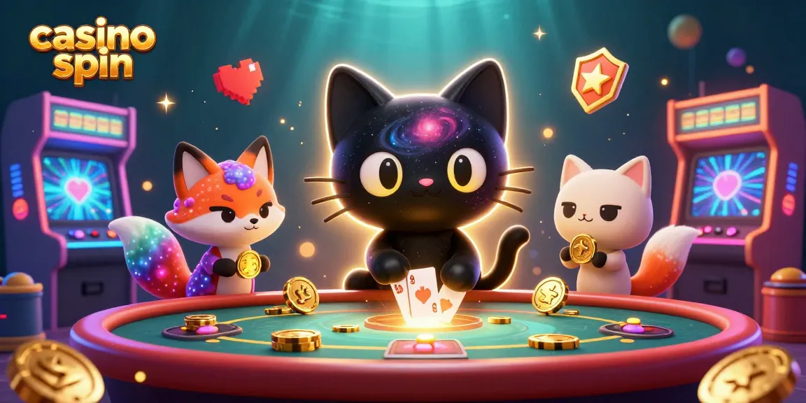 Engage in thrilling casino spin experiences with vibrant gaming characters and dynamic visuals.