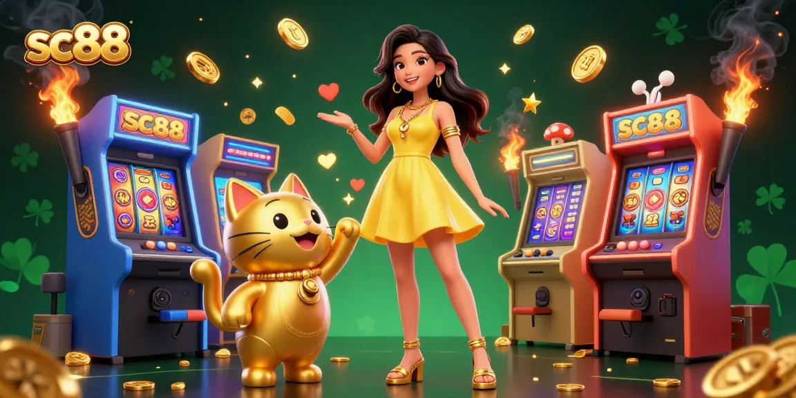 Experience the thrilling gameplay of sc88 with vibrant casino elements and cheerful interactions.